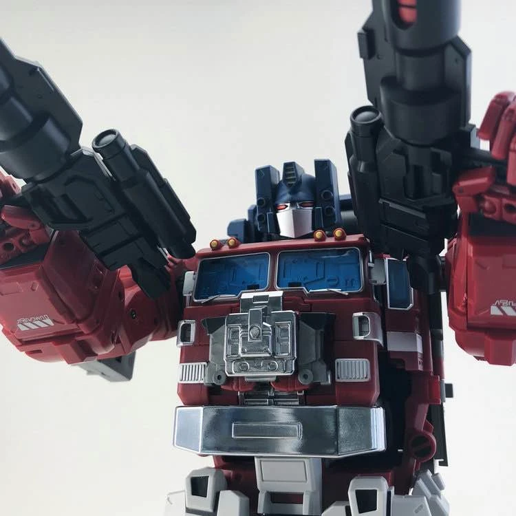 FansHobby MBA-01 MBA01 Optional Head & Articulated Hands Upgrade Set For MB-06 Power Baser Optimus Prime - Image 3