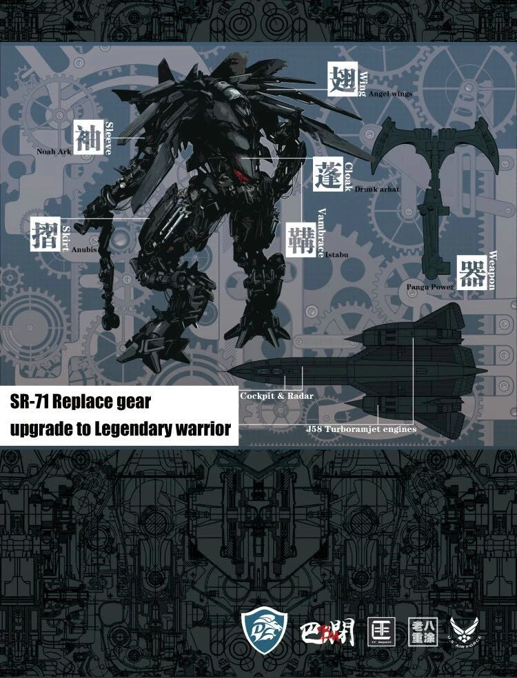 TF Dream Factory GOD-01 Skyfire Jetfire Re-Paint Limited Version - Image 6