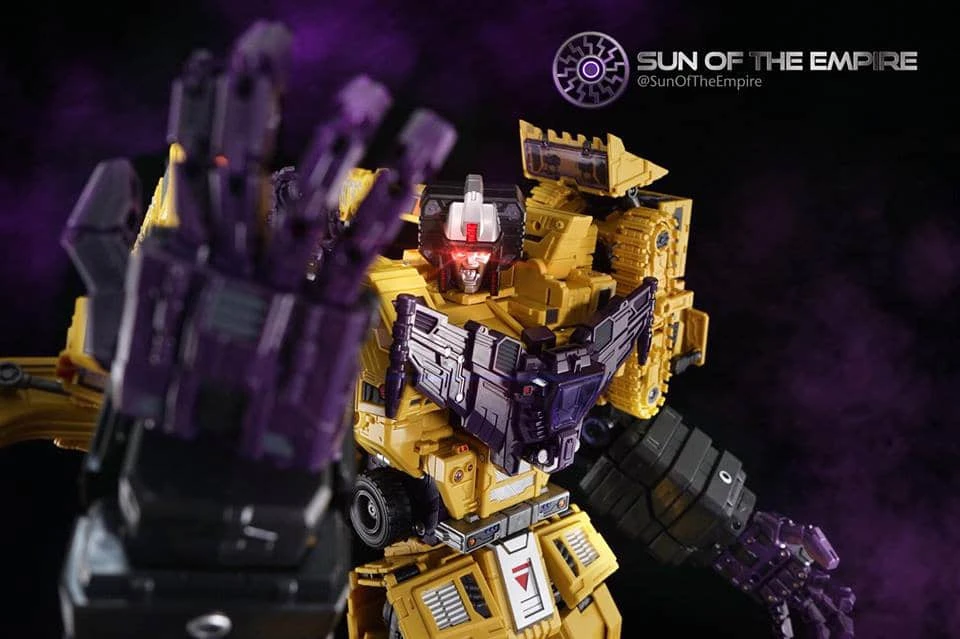 Toyworld TW-C07B Constructor Devastator Yellow Set Of 6 - Image 4