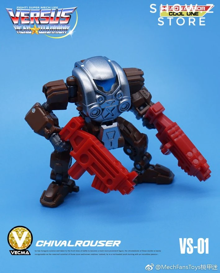 MechFansToys Vecma Toys VS-01 Chivalrouser G1 Chromedome - Image 5