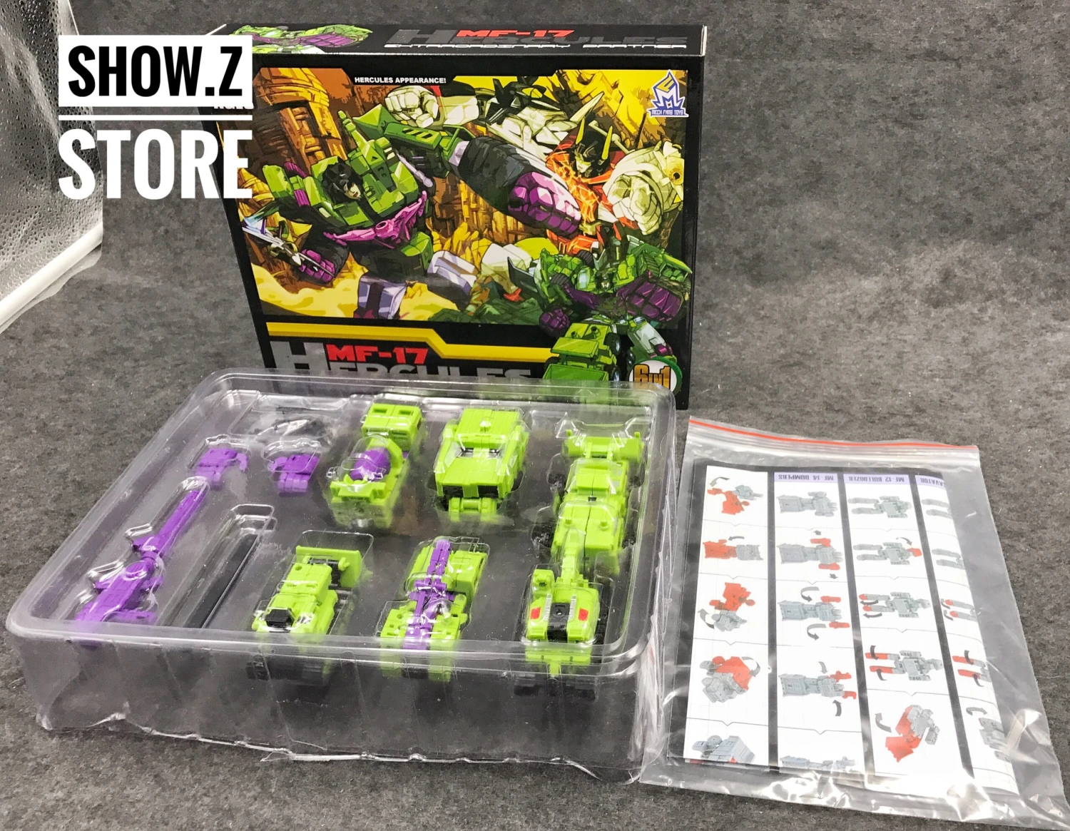 MechFansToys MF-17 Hercules - Green - Image 8