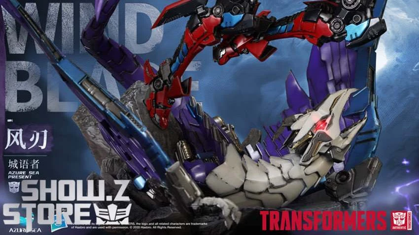 Azure Sea Studios Transformers Licensed Windblade Statue - Image 8