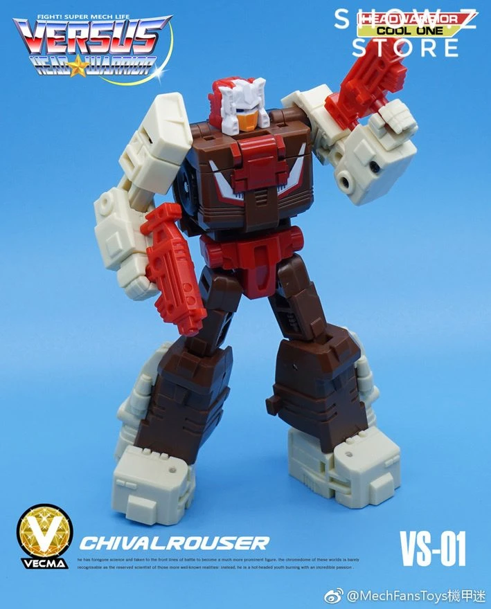 MechFansToys Vecma Toys VS-01 Chivalrouser G1 Chromedome - Image 8