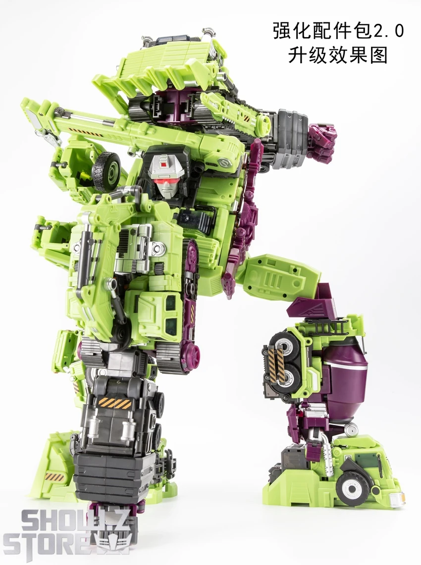 Jinbao Upgrade Kits For Devastator Gravity Builder Green Version - Image 7