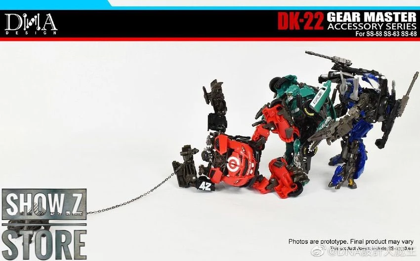 DNA Design DK-22 Upgrade Kit For SS-32/44/05 Studio Series DOTM Wreckers - Image 17