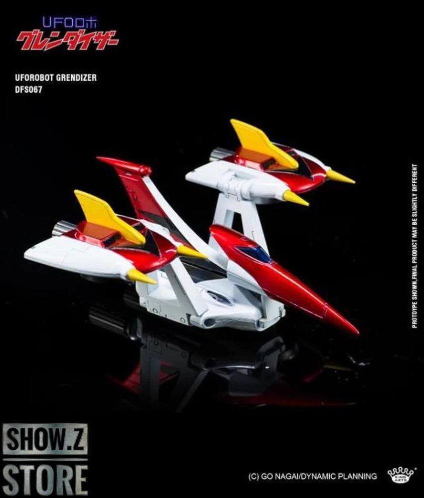 King Arts Diecast Figure Series DFS067 UFO Robot Grendizer Limited Edition W/ UFO - Image 8