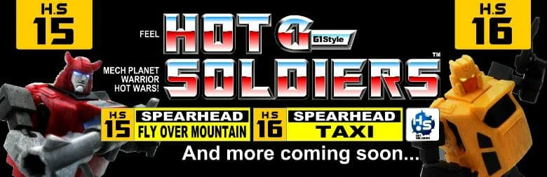 Mech Planet Hot Soldiers HS-15 Cliffjumper & HS-16 Hubcup Set Of 2 - Image 5