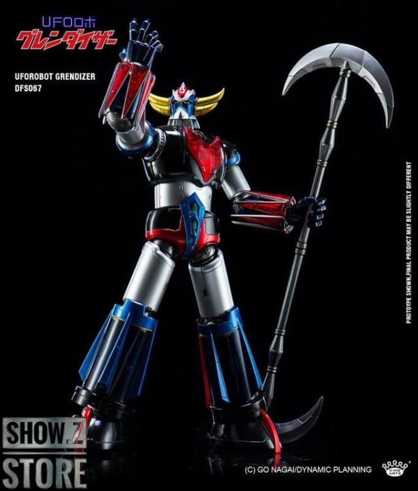 King Arts Diecast Figure Series DFS067 UFO Robot Grendizer Limited Edition W/ UFO - Image 4