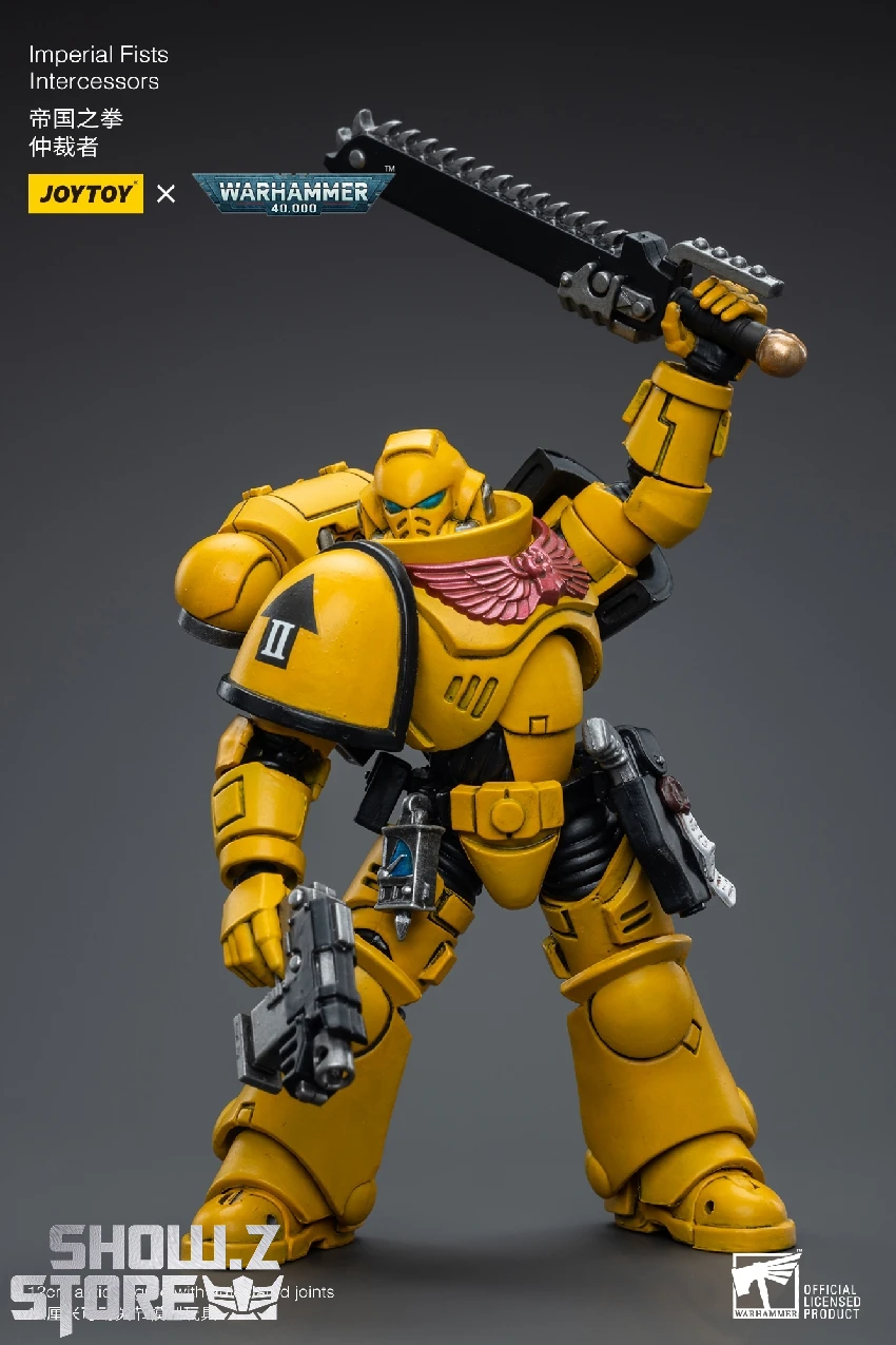 JoyToy Source 1/18 Warhammer 40K Imperial Fists Intercessors - Image 9