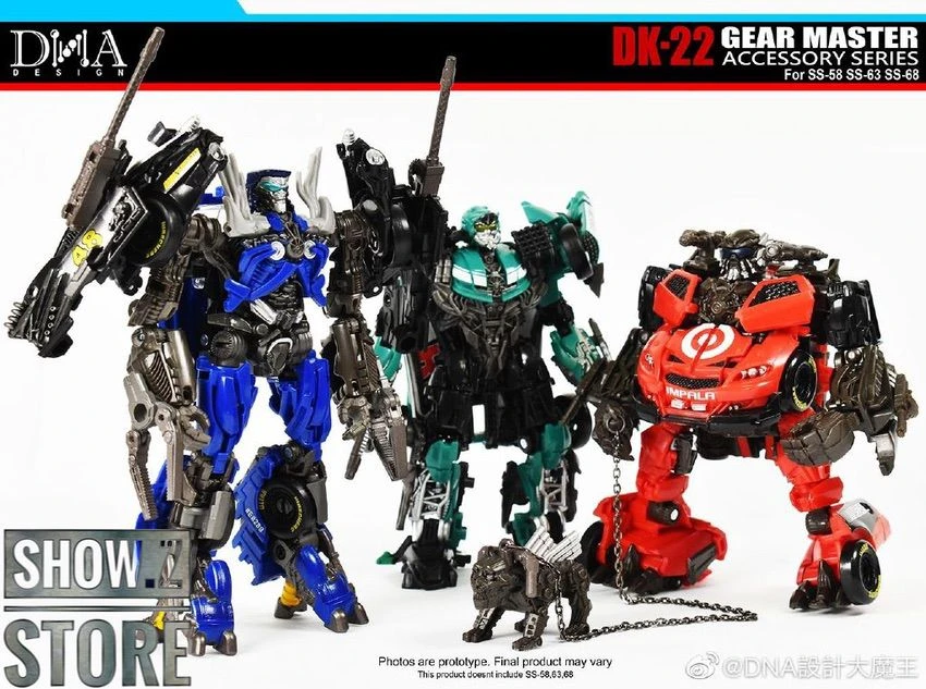 DNA Design DK-22 Upgrade Kit For SS-32/44/05 Studio Series DOTM Wreckers - Image 15
