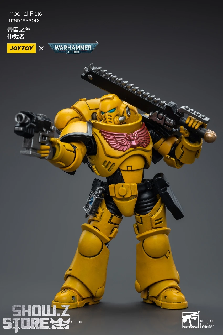 JoyToy Source 1/18 Warhammer 40K Imperial Fists Intercessors - Image 8
