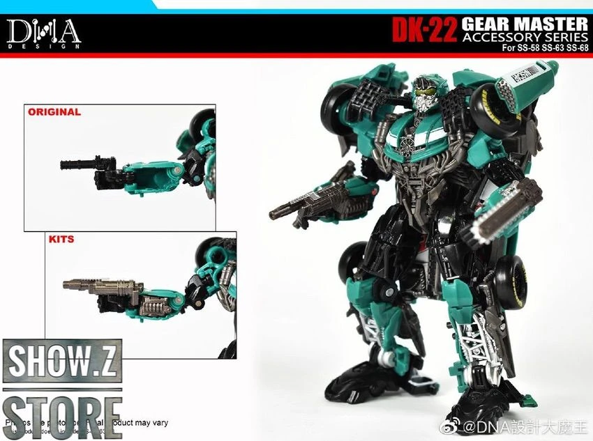 DNA Design DK-22 Upgrade Kit For SS-32/44/05 Studio Series DOTM Wreckers - Image 12