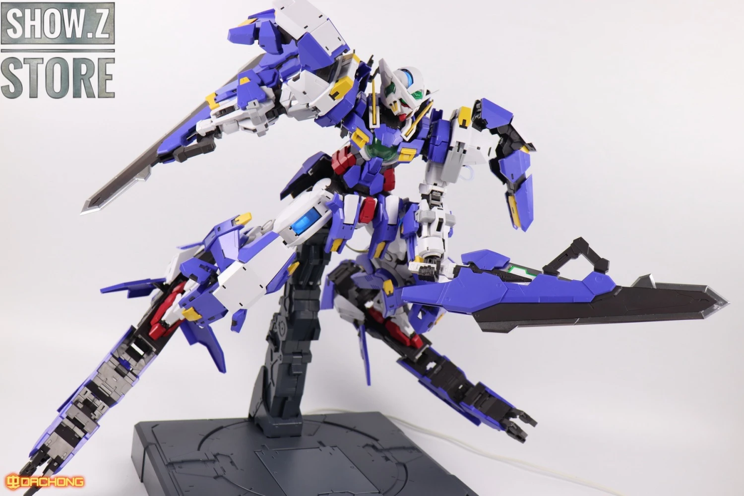 Daban PG GN-001/hs-A01 1/60 Avalanche Exia W/ LED & Battle Damaged Kit & Dash Unit Kit - Image 16