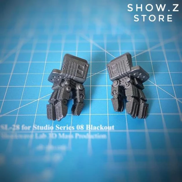 Shockwave Lab SL-28 Posable Hands For Studio Series SS-08 Blackout Upgrade Kit - Image 2