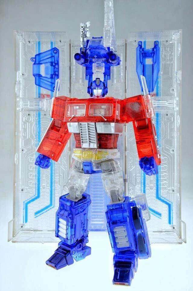4th Party MP10C Optimus Prime Clear Version /w Trailer - Image 4