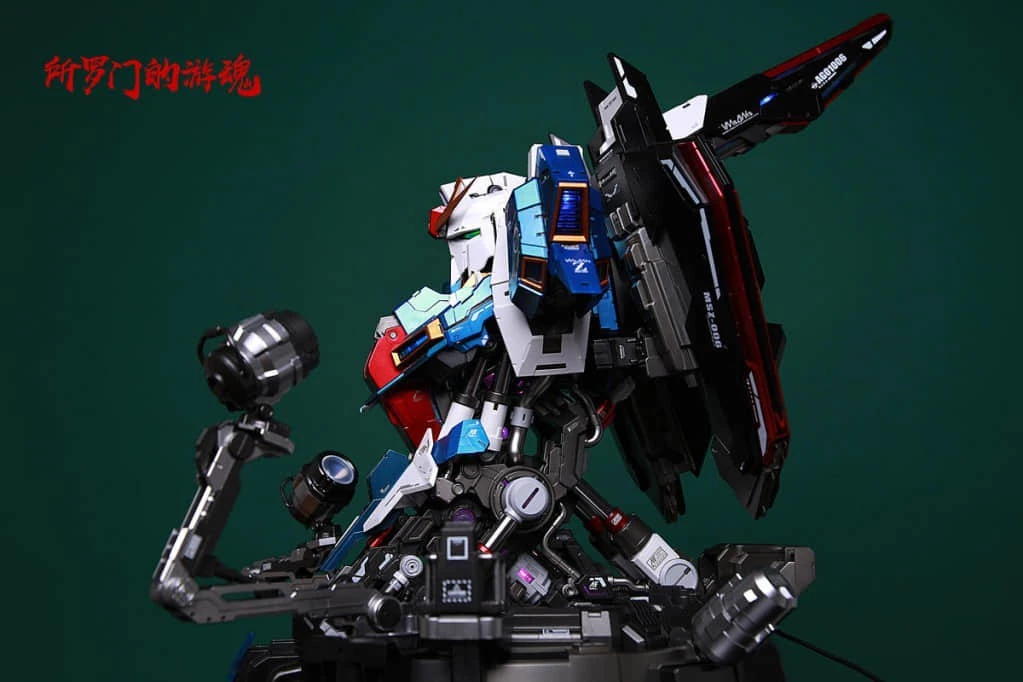 BSC YiHui YH Model 1/35 MSZ-006 MSZ006 Zeta Gundam Z Gundam Bust Model Kit - Image 9