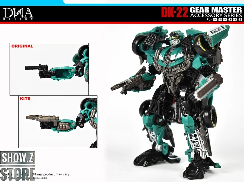 DNA Design DK-22 Upgrade Kit For SS-32/44/05 Studio Series DOTM Wreckers - Image 7