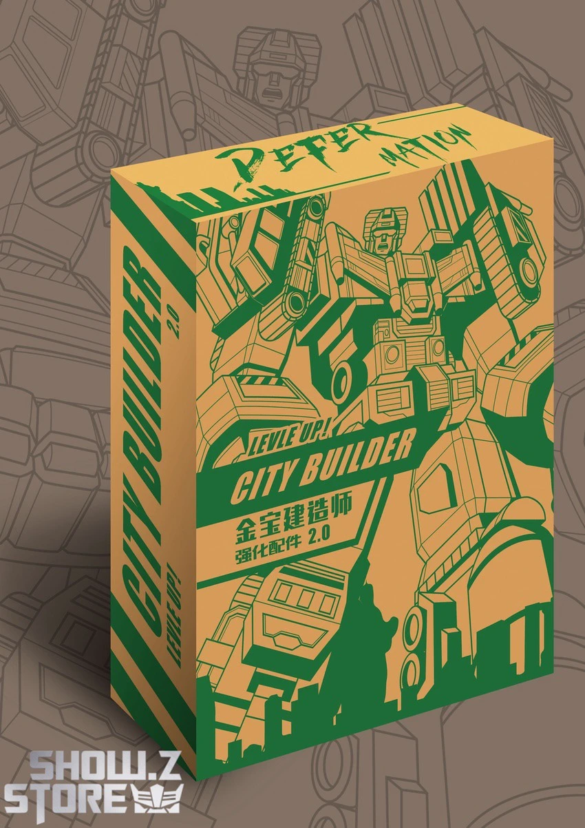 Jinbao Upgrade Kits For Devastator Gravity Builder Green Version - Image 3