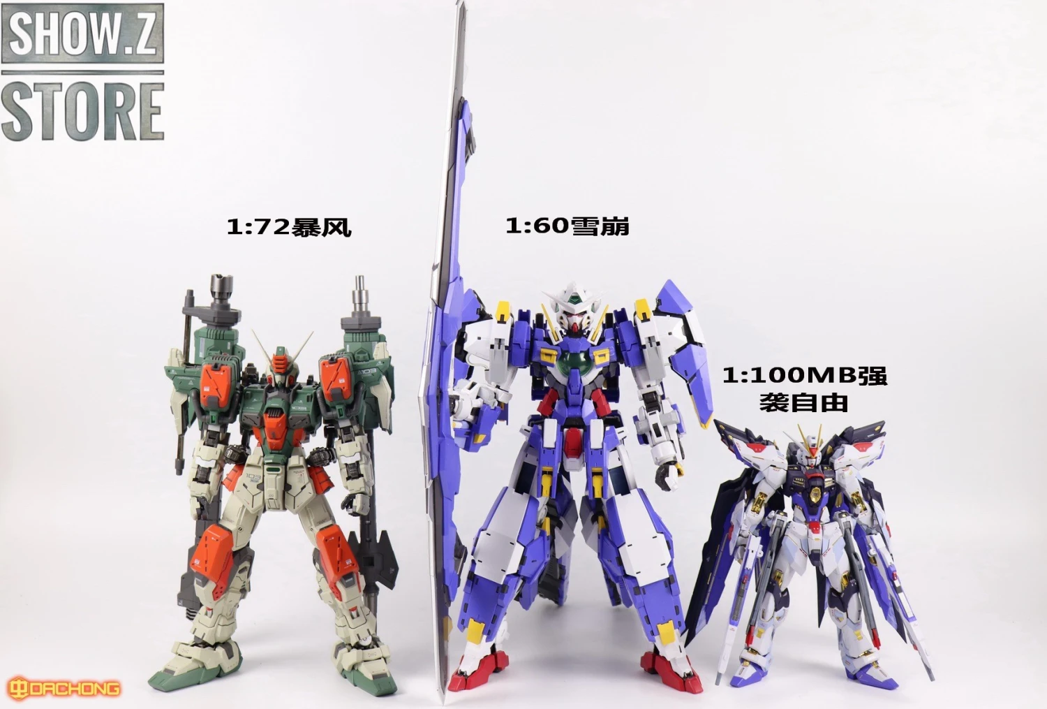 Daban PG GN-001/hs-A01 1/60 Avalanche Exia W/ LED & Battle Damaged Kit & Dash Unit Kit - Image 20
