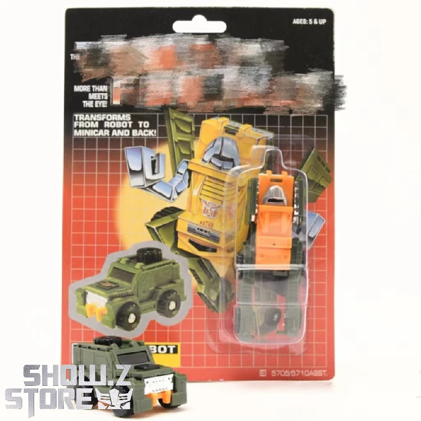 4th Party Transformers G1 Mini Vehicles: Brawn