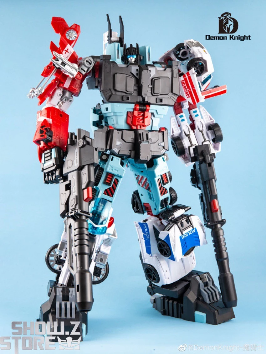 Demon Knight DK-05 Defensor Combiner Hot Spot Oversized Version Set B - Image 4