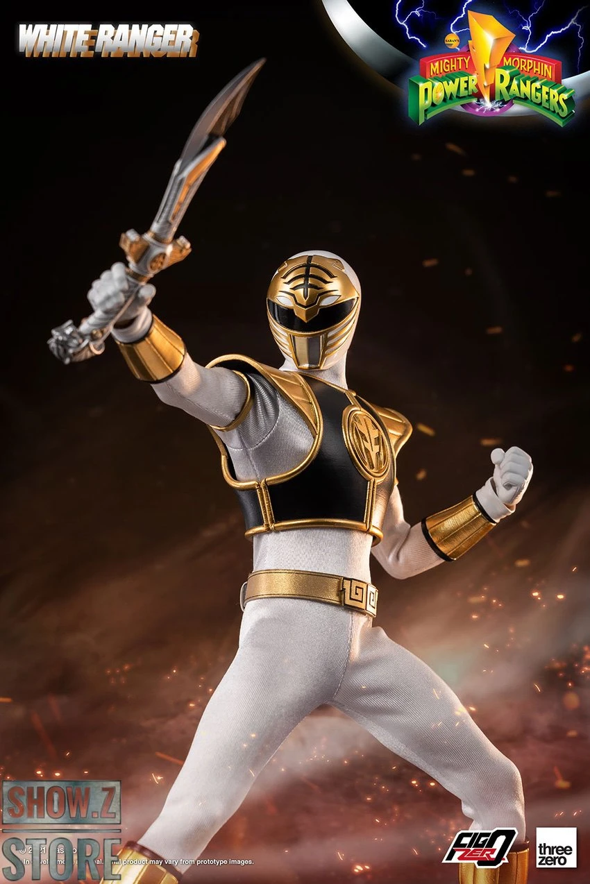 Threezero Studio 1/6 Mighty Morphin Power Rangers White Ranger - Image 7