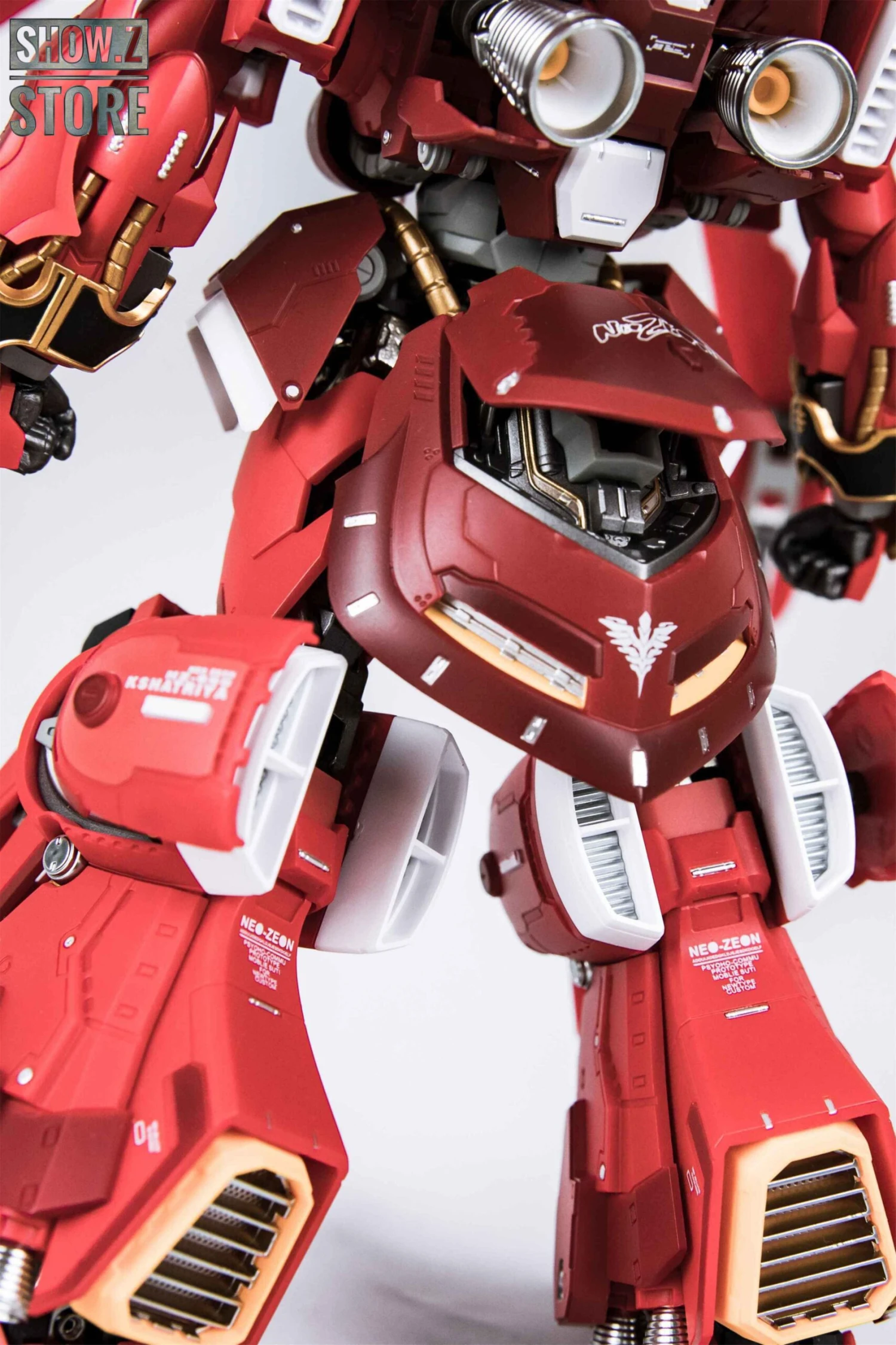 Metal Club 1/100 NZ-666 Kshatriya Red Comet Version - Image 20