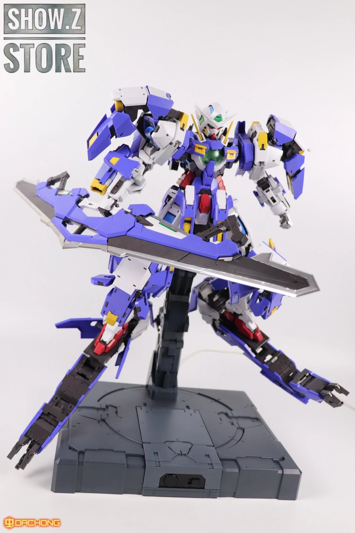 Daban PG GN-001/hs-A01 1/60 Avalanche Exia W/ LED & Battle Damaged Kit & Dash Unit Kit - Image 7