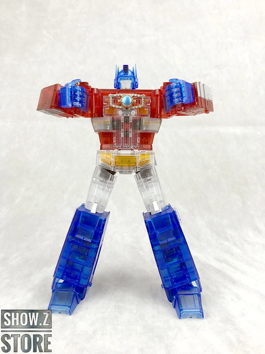 Magic Square MS-01T Light Of Freedom Optimus Prime Clear Version - Image 12