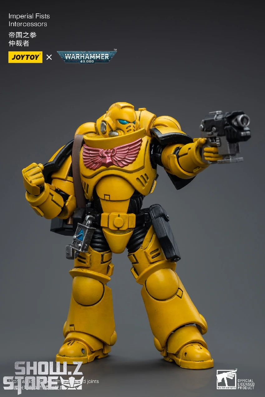 JoyToy Source 1/18 Warhammer 40K Imperial Fists Intercessors - Image 11