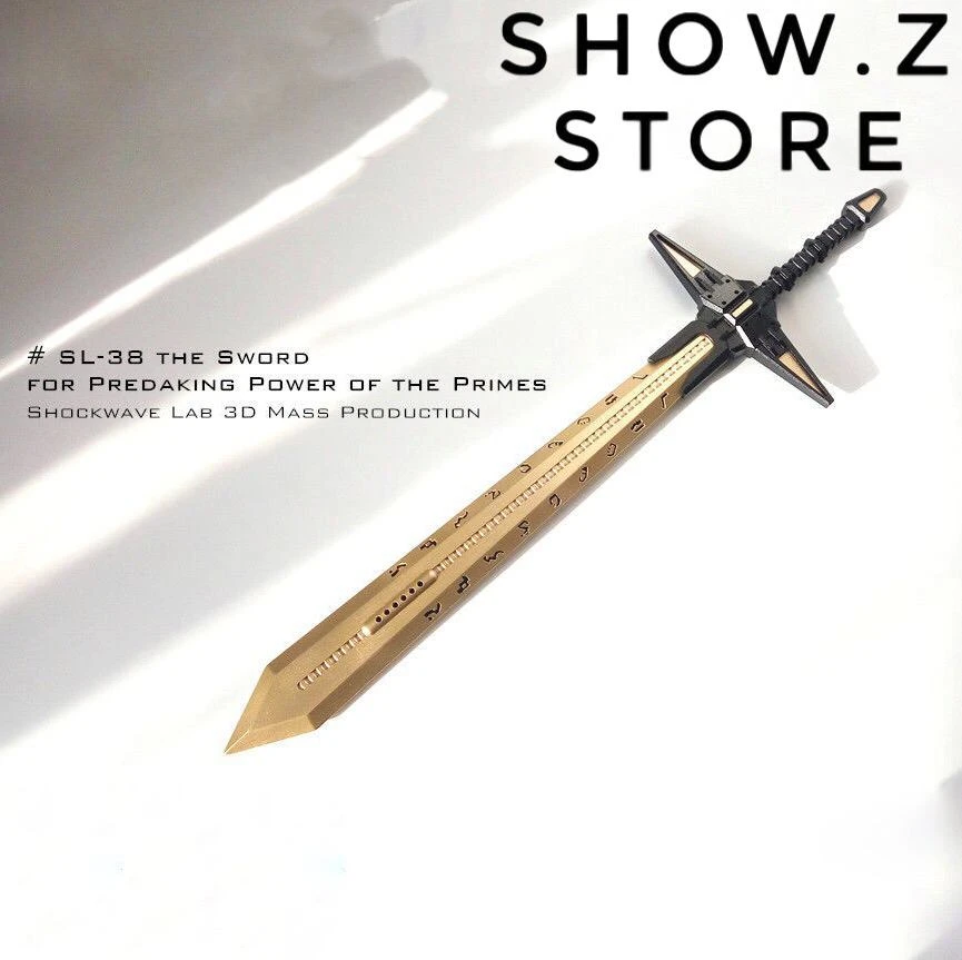 Shockwave Lab SL SL-38 SL38 Sword For The Power Of The Primes Predaking POTP Upgrade Kit - Image 2
