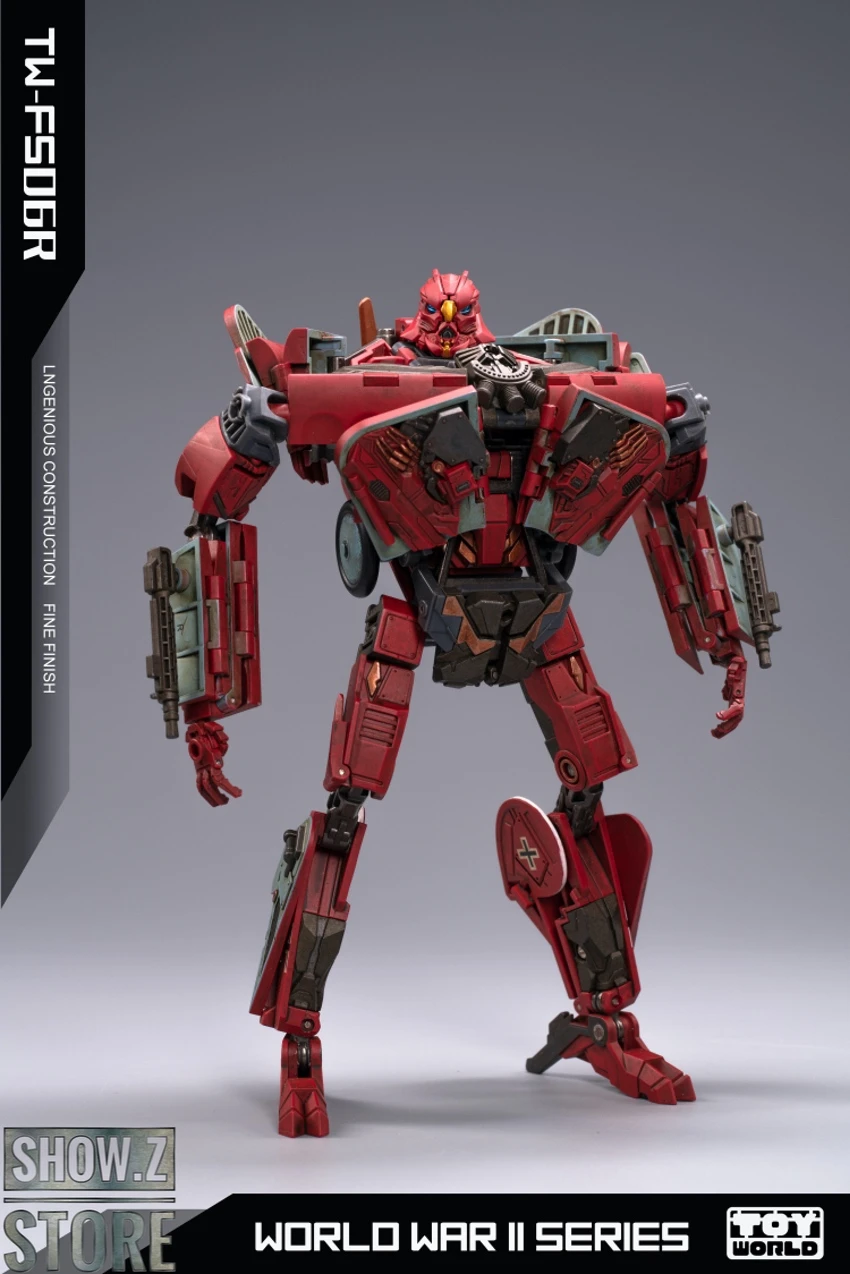 Toyworld TW-FS06R Baron Starscream Red Version - Image 4