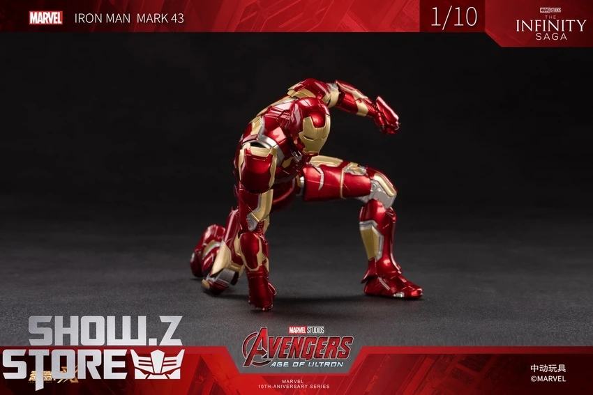 ZT Toys Marvel Licensed 1/10 Iron Man Mark 43 - Image 4