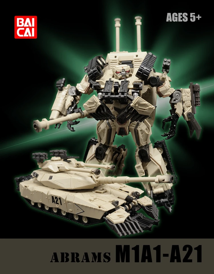 Baicai M1A1-A21 Abrams Brawl Tank Warrior Desert Color - Image 3
