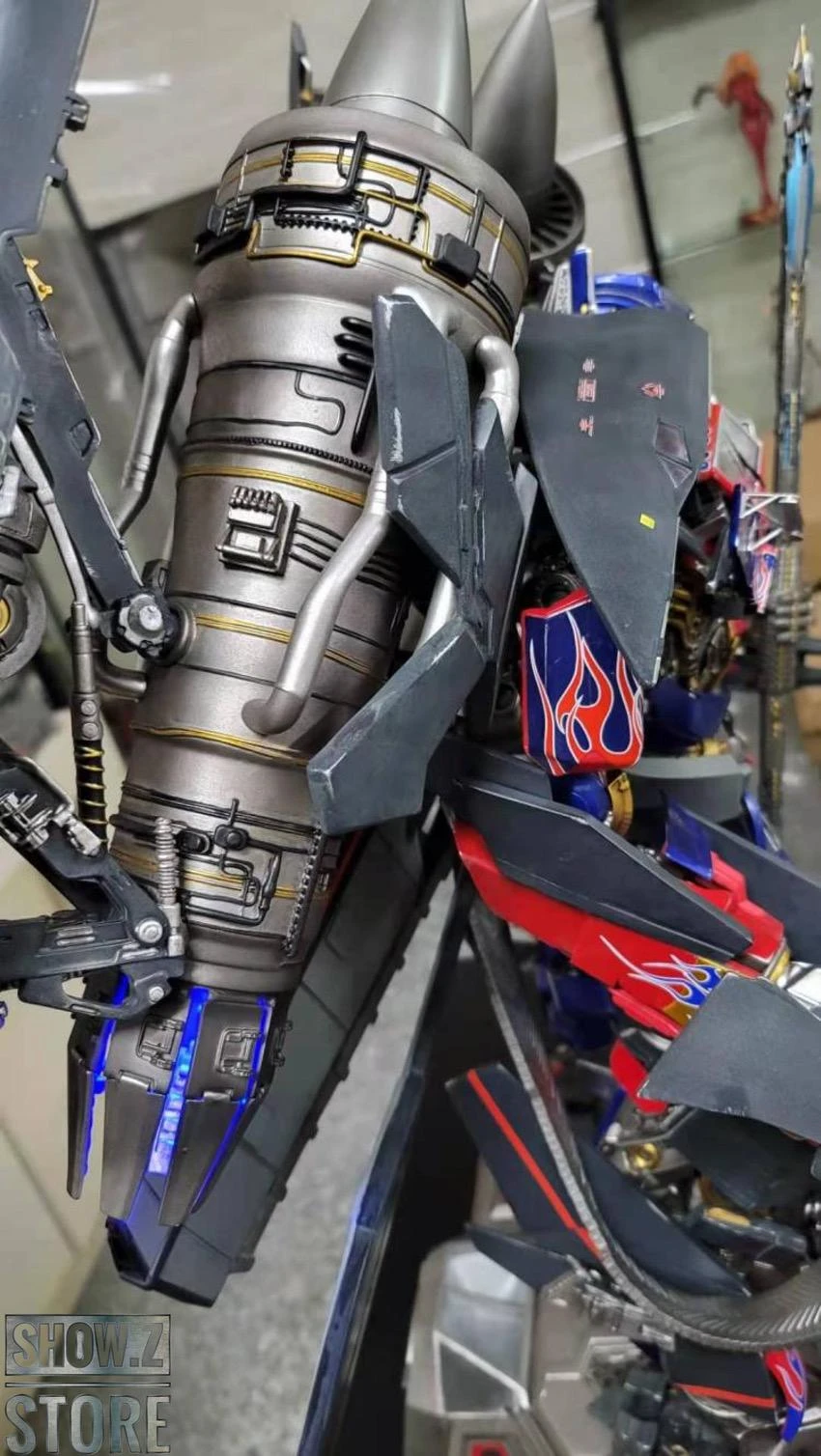 HEAT Studio Custom Made Jetpower Optimus Prime Statue - Image 12