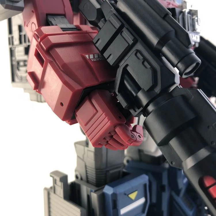 FansHobby MBA-01 MBA01 Optional Head & Articulated Hands Upgrade Set For MB-06 Power Baser Optimus Prime - Image 9