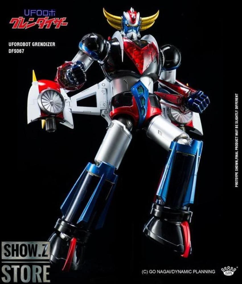 King Arts Diecast Figure Series DFS067 UFO Robot Grendizer Limited Edition W/ UFO - Image 3