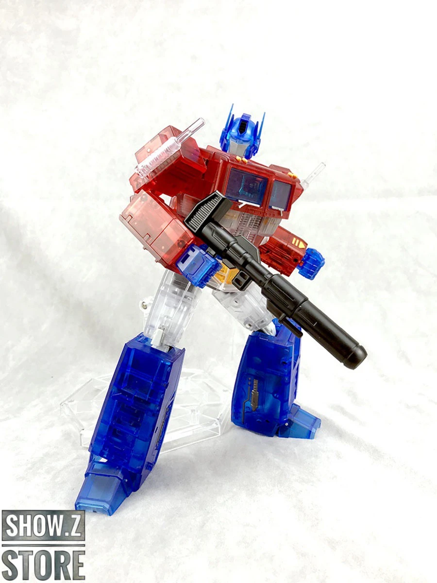 Magic Square MS-01T Light Of Freedom Optimus Prime Clear Version - Image 13