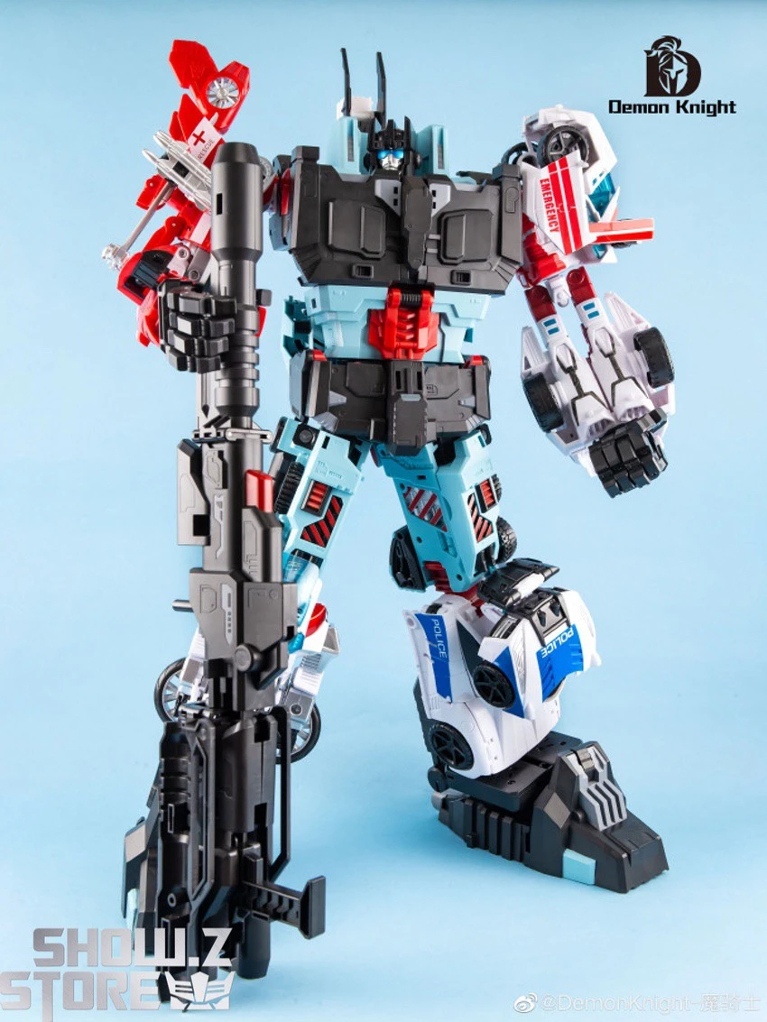 Demon Knight DK-05 Defensor Combiner Hot Spot Oversized Version Set B - Image 3